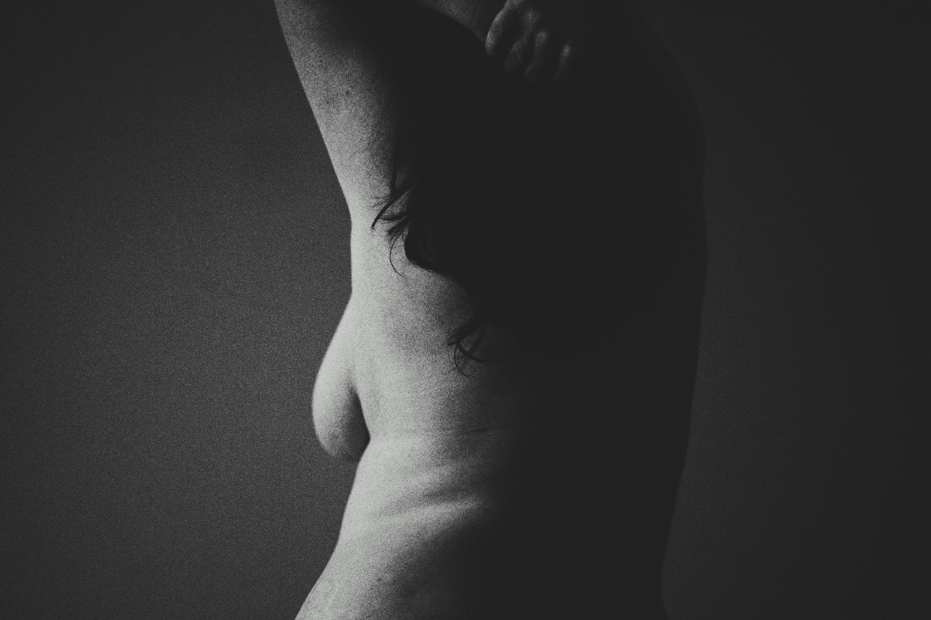 Artistic body silhouette — aesthetic surgery
